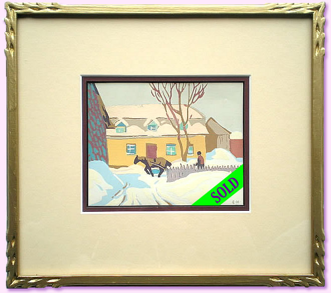 Edwin Holgate  Framed